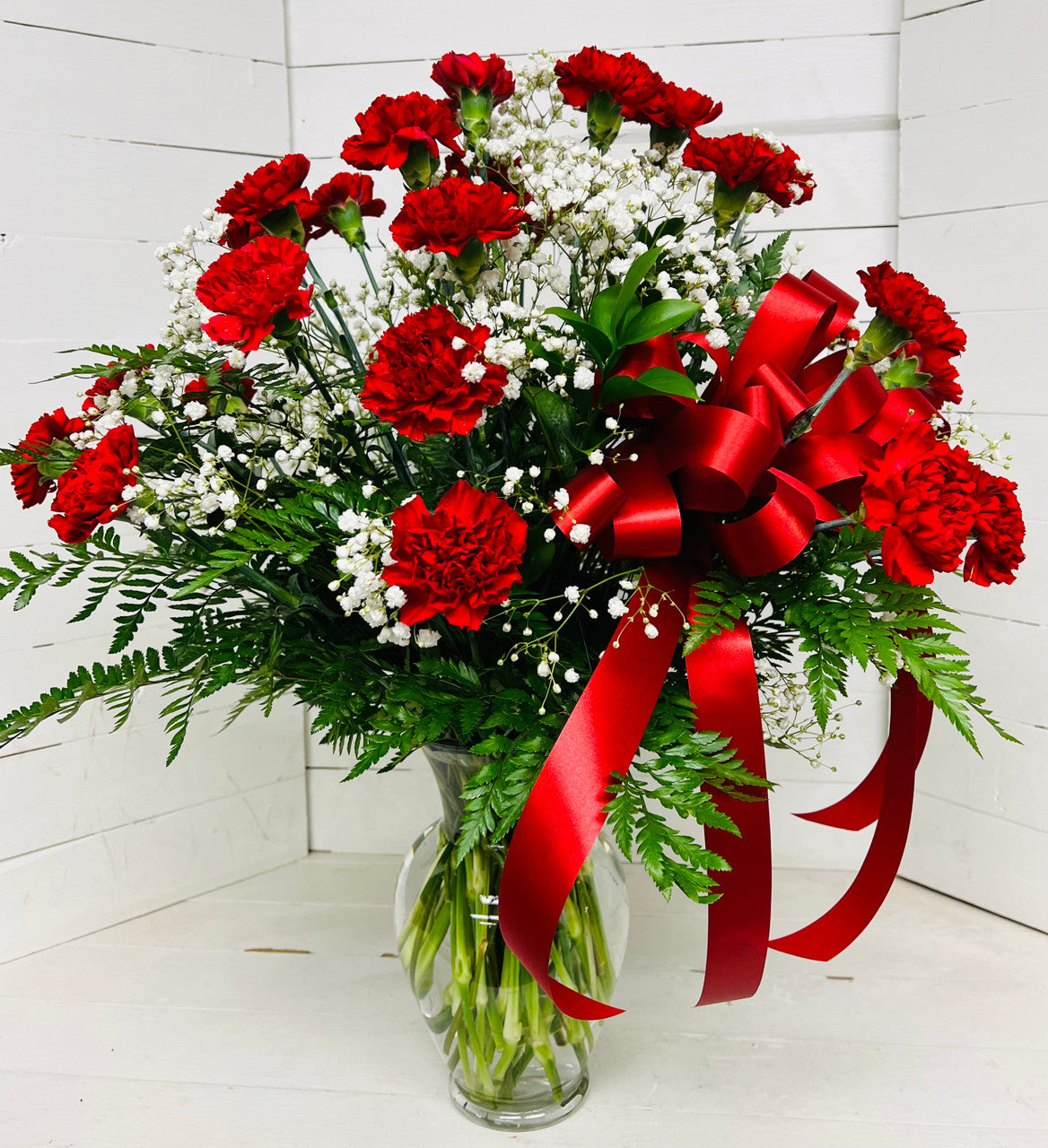 2 Dozen Red Carnation