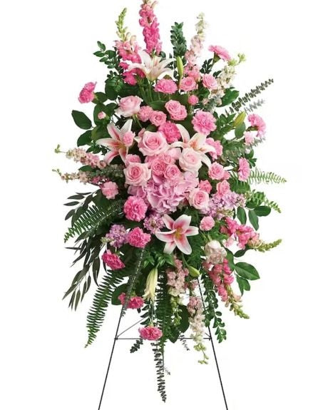 Pink Standing Spray