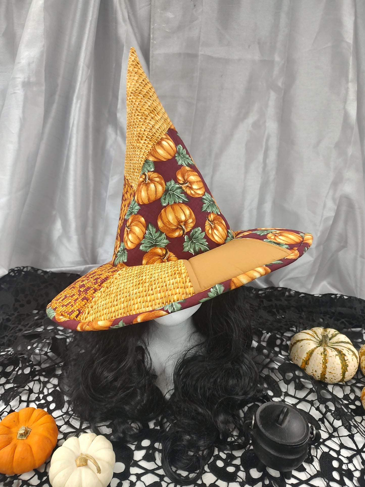 Local made fall witches hat