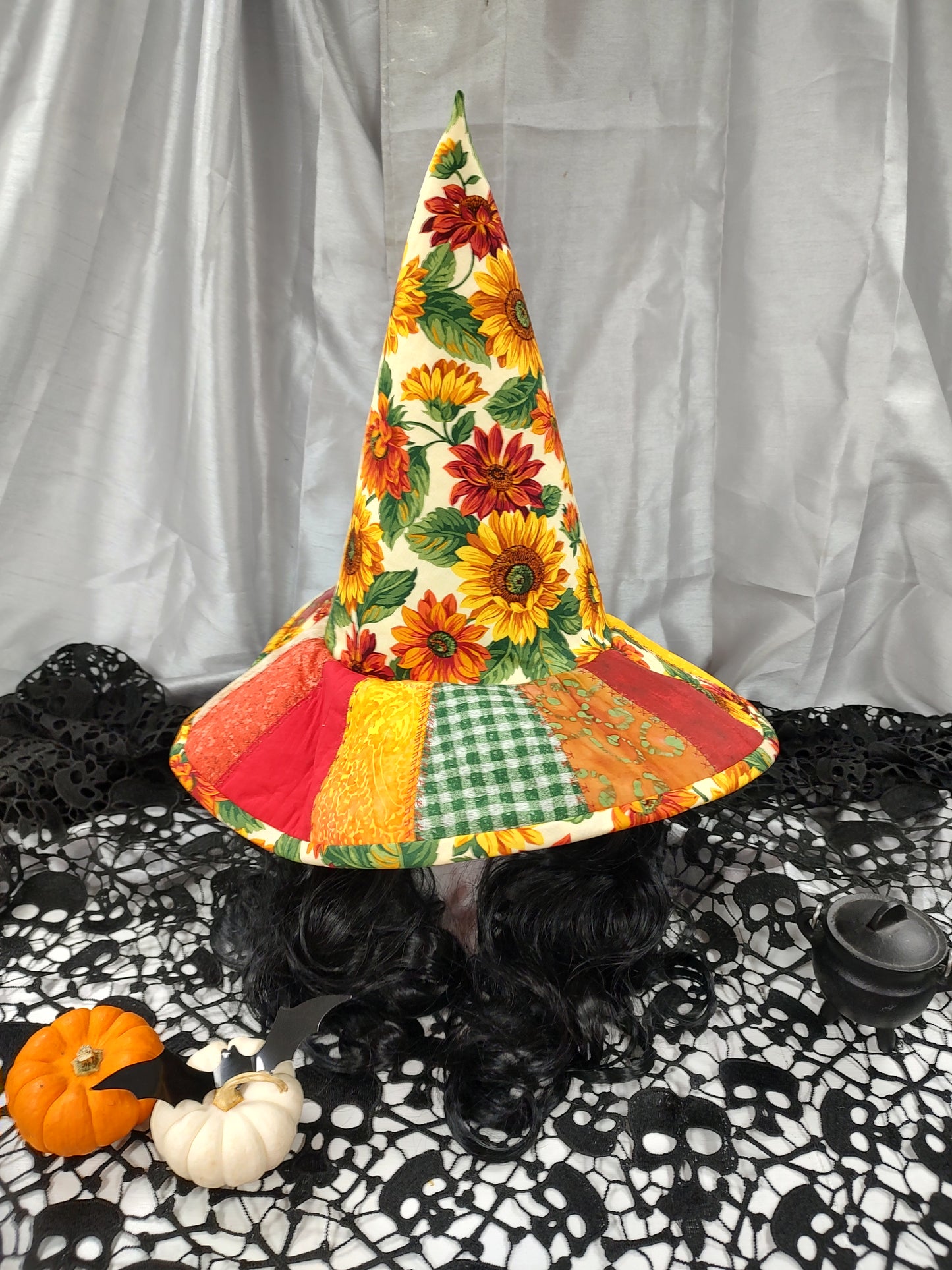 Local made witches hat one of a kind pattern