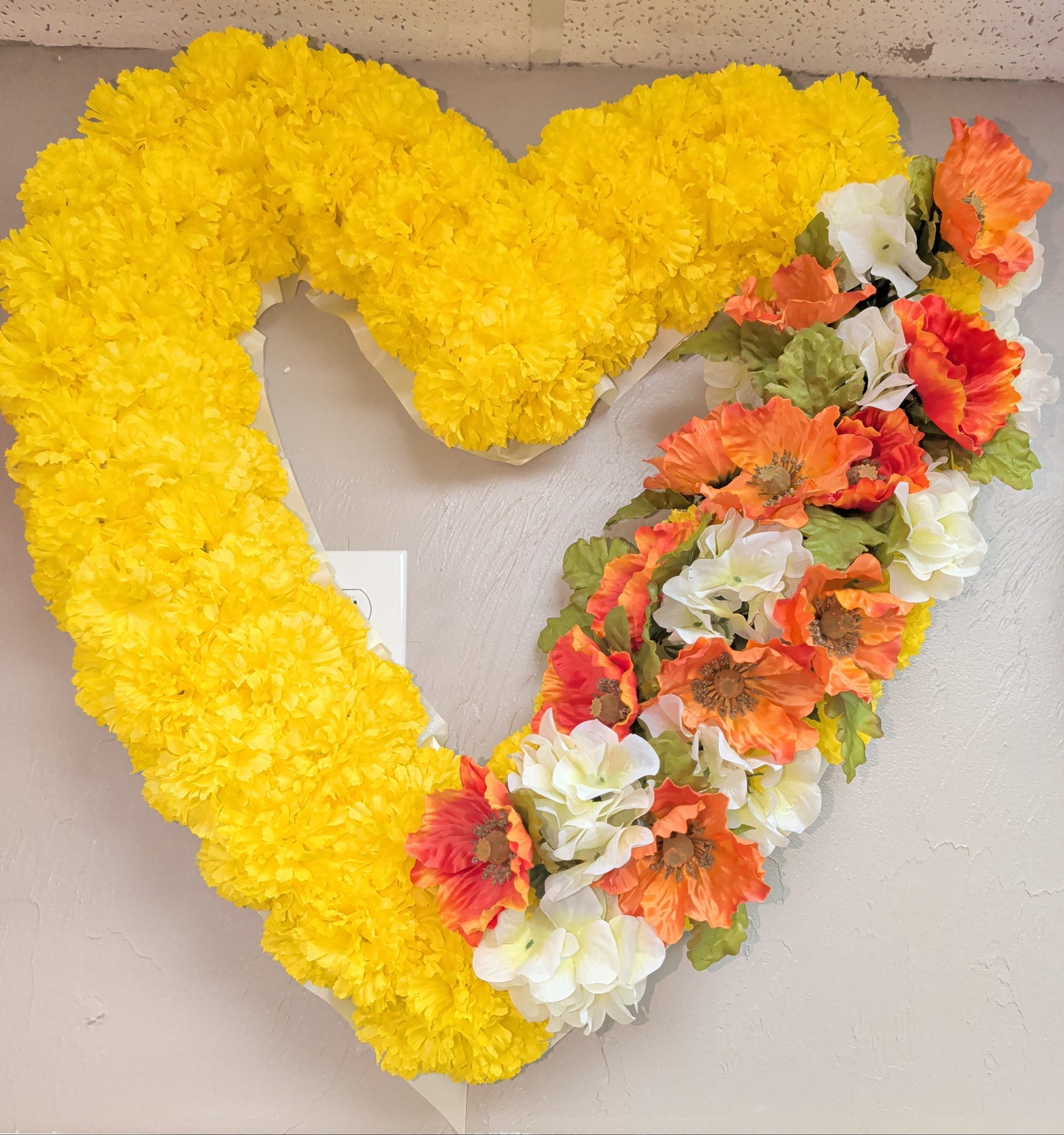 Silk Heart for Service & Graveside