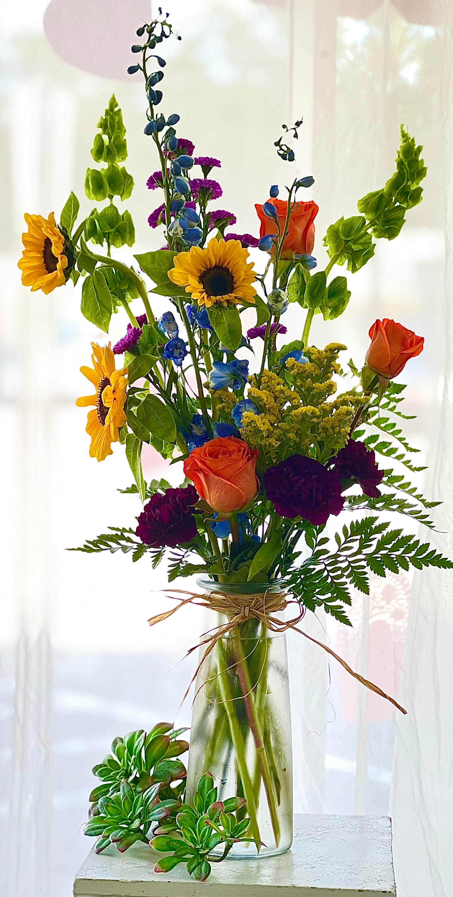 Mixed Floral Vase Arrangements